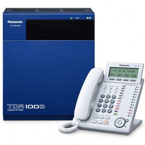 Panasonic KX-TDA100D Hybrid IP-PBX Intercom System