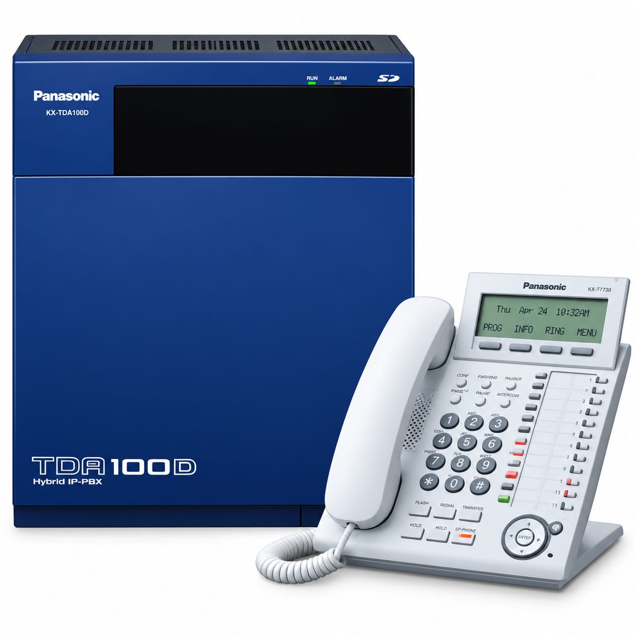 Panasonic KX-TDA100D Hybrid IP-PBX Intercom System